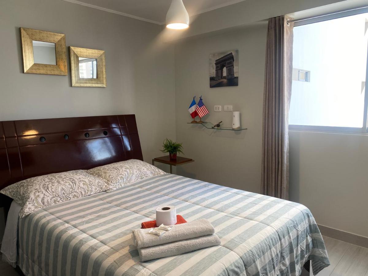 Departamento En Miraflores Con Surquillo ليما المظهر الخارجي الصورة